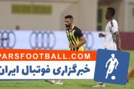 گل سه امتیازی مامه تیام برای عجمان در مقابل الاتحاد