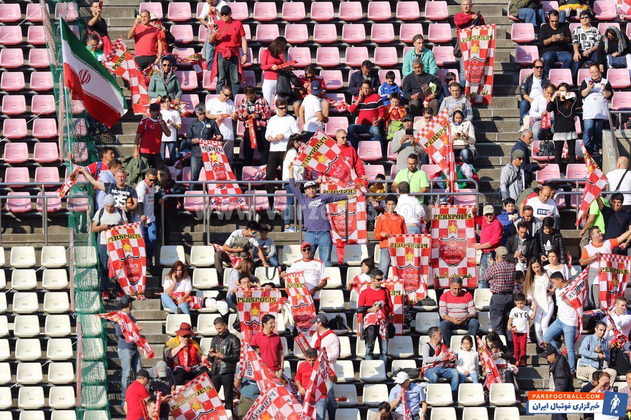 پرسپولیس در شهر کاشیمای ژاپن نیز بدون هوادار نماند و تعداد به نسبت زیادی از هواداران فوتبال پرسپولیس خود را به ورزشگاه کاشیما ساکر رساندند.