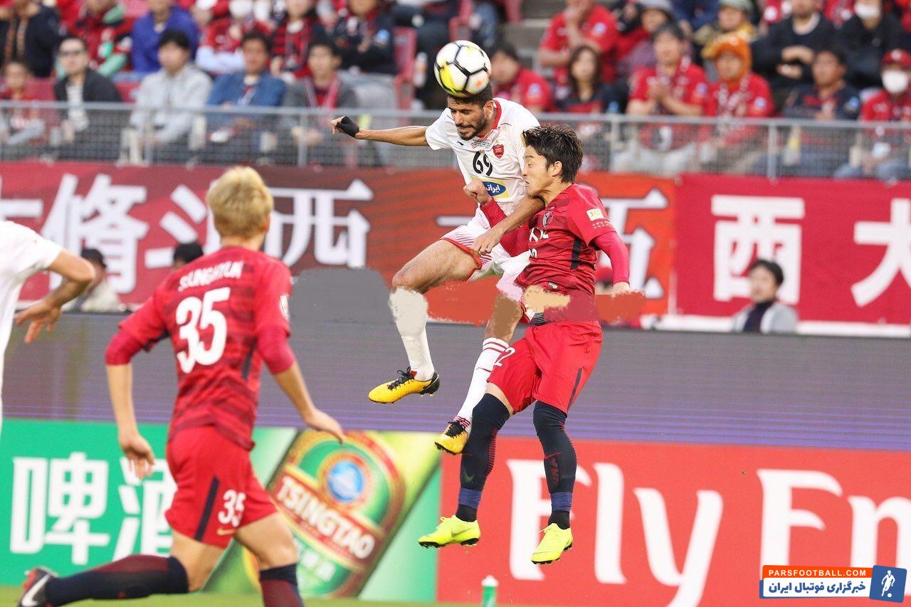 شایان مصلح دفاع چپ تیم پرسپولیس نمایش قابل قبولی ارائه کرد اما روی صحنه گل دوم کاشیما شایان مصلح می توانست با ضربه سر توپ را بهتر دفع کند.
