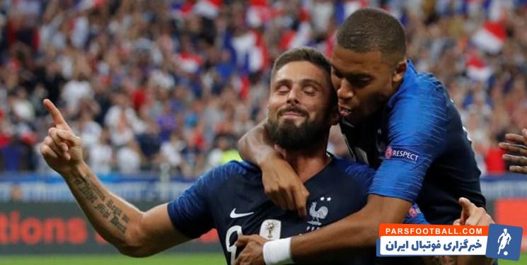 ژیرو با گلزنی برابر اروگوئه به رده بندی برترین گلزنان تیم فرانسه وارد شد