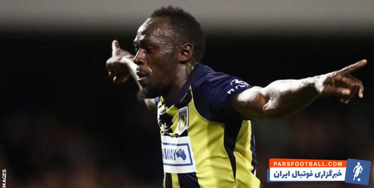 ملاقات اوسین بولت با مارادونا در مکزیک