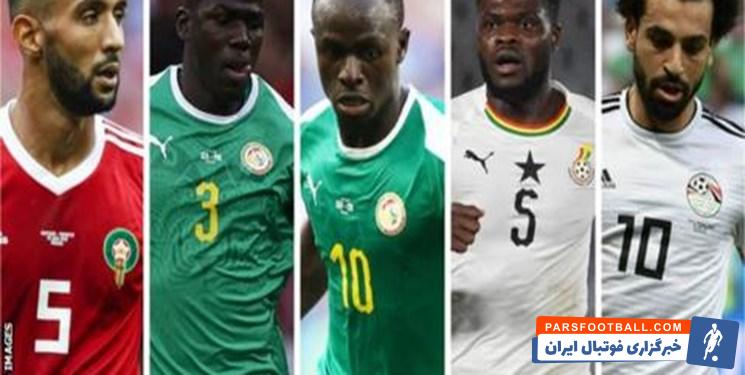 آفریقا ؛ نامزد های برترین بازیکن سال فوتبال قاره آفریقا 2018 مشخص شد