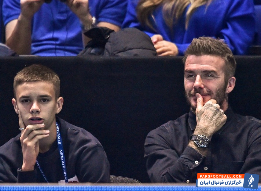 تنیس ؛ بکام نظاره گر دیدار فینال رقابت های تنیس بین جوکوویچ و زورف بود