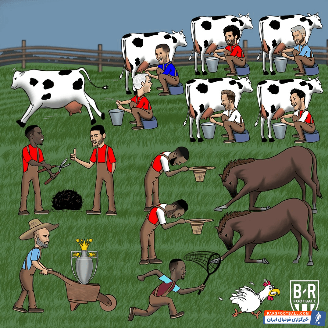 لیگ ؛ کاریکاتور به بهانه از سرگیری رقابت های چهار لیگ معتبر اروپایی