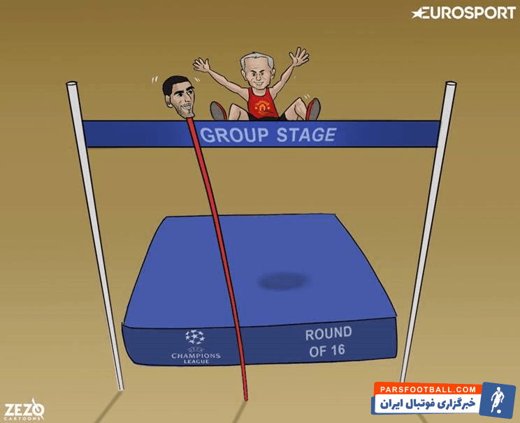 صعود منچستریونایتد با گلزنی فلینی به دور بعد لیگ قهرمانان