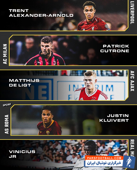 5 پدیده طلایی فوتبال جهان