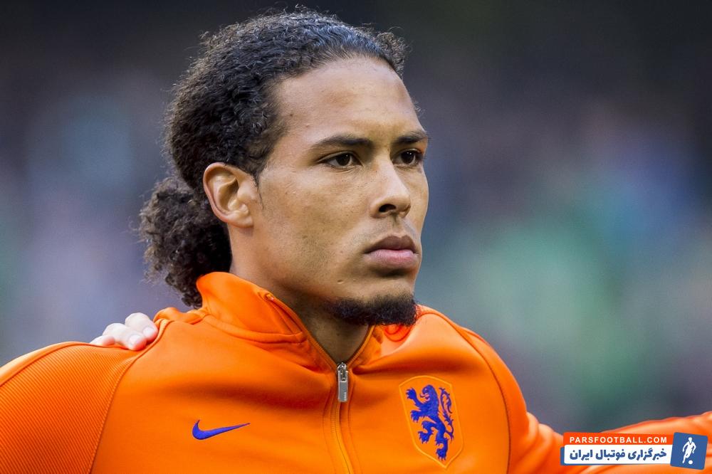 هلند ؛ عملکرد فوق العاده فن دایک مدافع هلند در دیدار برابر تیم آلمان