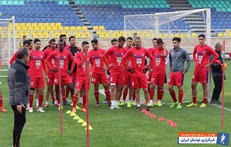 اعتصاب بازیکنان پرسپولیس