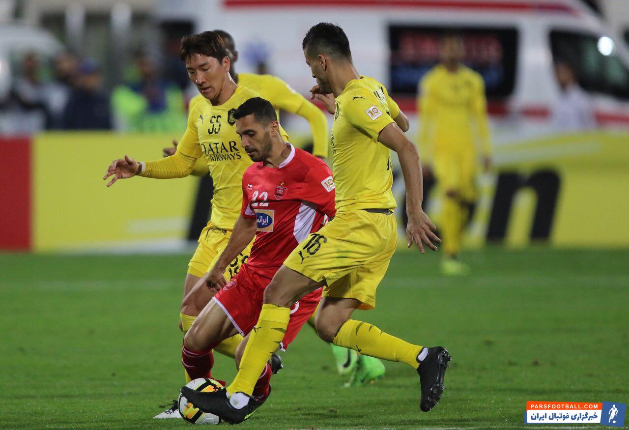 امید عالیشاه - تمرینات پرسپولیس