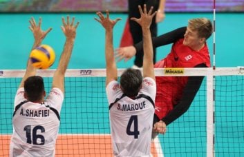 تیم ملی والیبال ایران - تیم ملی والیبال کانادا