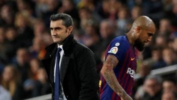 نکته قابل توجه، سوت های اعتراضی هواداران بارسا علیه والورده در لحظه تعویض شدن ویدال بود کسی باور نمی کرد که والورده قصد تعویض ویدال را دارد.