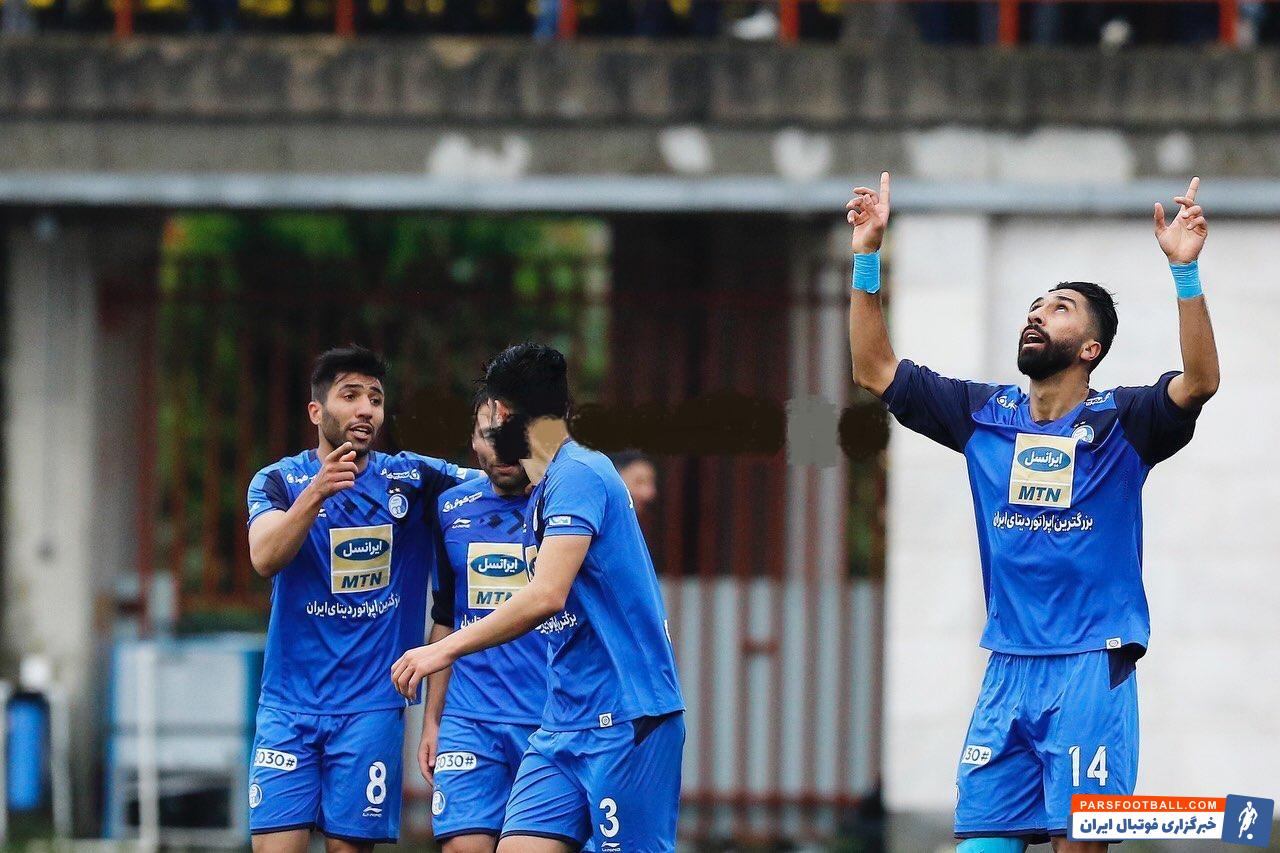 فرشید باقری هافبک گلزن و درخشان استقلال برابر سپیدرود گل اول و دوم را به ثمر رساند و پایه گذار گل چهارم شد فرشید باقری دقیقه ۶۲ از زمین خارج شد.