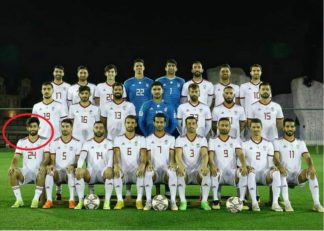 حضور علی قلی زاده ستاره خط خورده تیم ملی در عکس گروهی در ادامه عکسی از بازیکنان تیم ملی فوتبال کشورمان با حضور قلی زاده ستاره خط خورده کی روش می بینید.