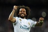 مارسلو ؛ روپایی زدن مارسلو با توپ تنیس در تمرینات باشگاه رئال مادرید