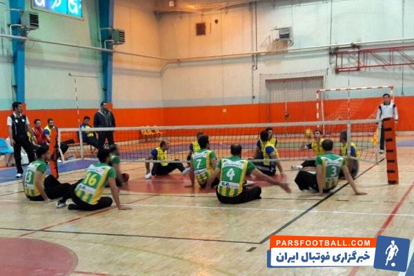 والیبال ؛ پیروزی تیم والیبال نشسته ماشین سازی تبریز برابر پالایش نفت آبادان