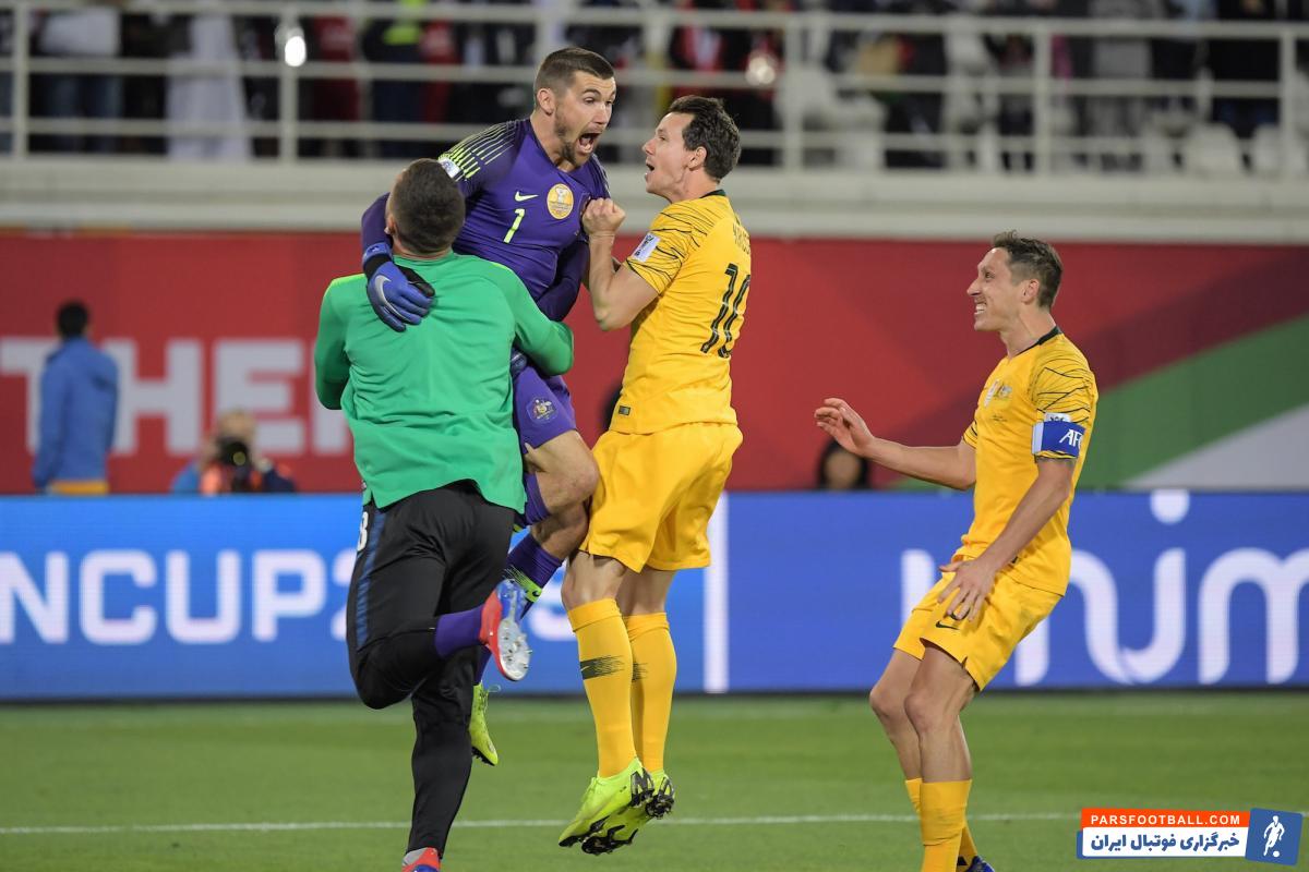 متیو رایان دروازه بان تیم ملی استرالیا در ضربات پنالتی دو سیو فوق العاده داشت و به دو شکل مختلف توانست پنالتی را بگیرد.