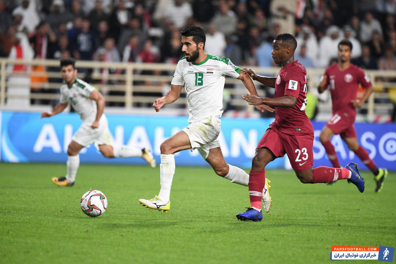 بشار رسن هافبک تیم پرسپولیس تهران است بشار رسن در بازی برابر قطر بهترین بازیکن تیمش بود اما نتوانست عراقی‌ها را از یک شکست تلخ نجات دهد.