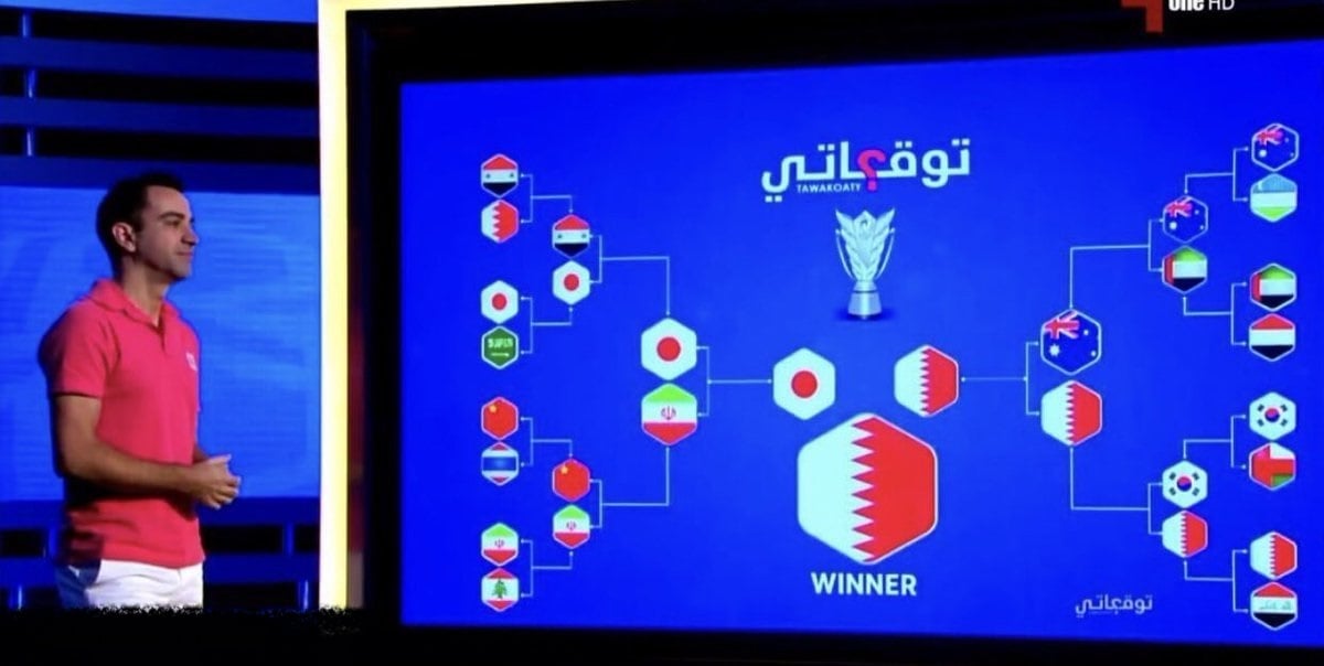 پیشبینی ژاوی از فینالیست شدن قطر و ژاپن در جام ملتهای آسیا کاملا درست از آب درآمده است باید دید پیشبینی ژاوی از قهرمانی قطر به حقیقت میپیوندد؟