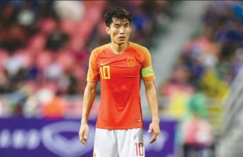 گزارش سایت اریاضیه از ژنگ ژی کاپیتان چین