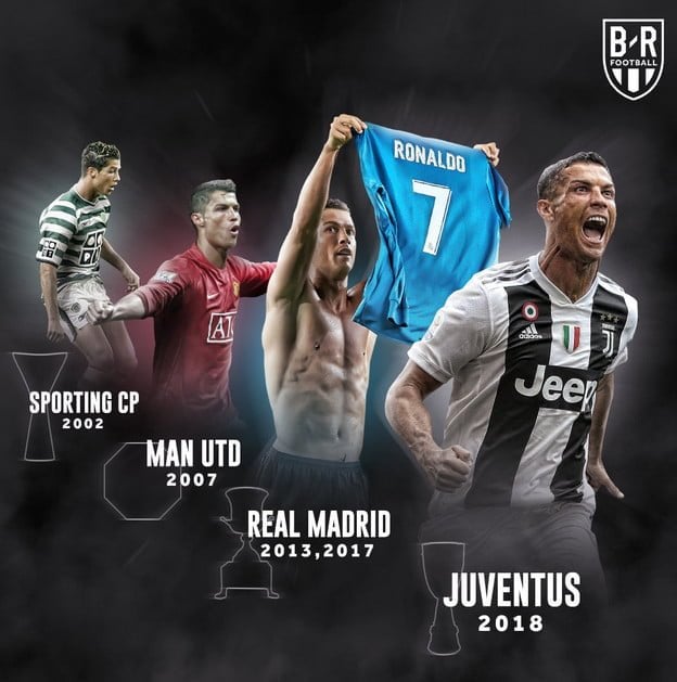 چهارمین سوپرجام رونالدو در 4 لیگ مختلف