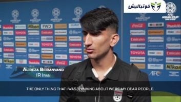 مصاحبه AFC با علیرضا بیرانوند پس از درخشش برابر عمان در جام ملت‌ها