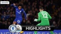 کلیپی از خلاصه بازی تیم های چلسی و نیوکاسل در بازی های لیگ برتر انگلیس 22 دی 97