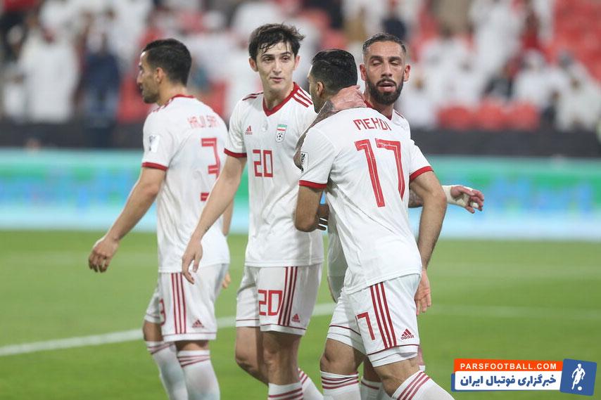 ایران ؛ تصویری از تیم ملی در دیدار برابر چین مقدامتی جام جهانی 1990