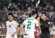 تیم ملی قطر و عراق