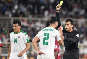 تیم ملی قطر و عراق