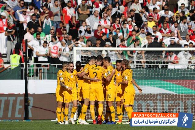 تیم های استرالیا و ازبکستان