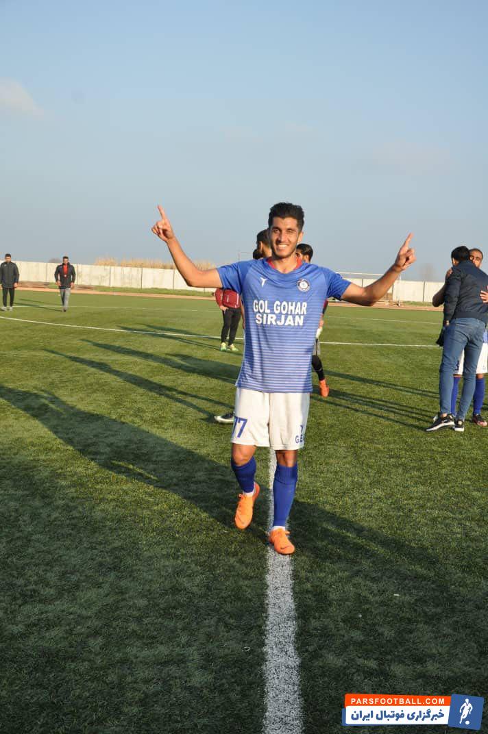 گلزاری ؛ گلزنی گلزاری برای گل گهر سیرجان در دیدار برابر خونه به خونه