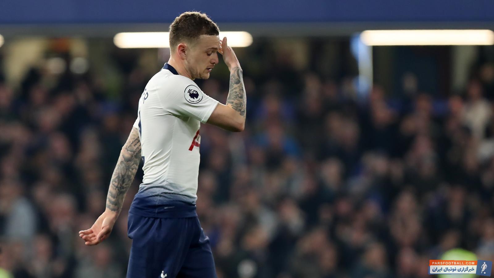 گل به خودی عجیب کیهران تریپیر بازیکن تاتنهام که باعث شد دربی لندن 2-0 به سود چلسی به پایان برسد، هواداران هاتسپر را عصبانی کرده .