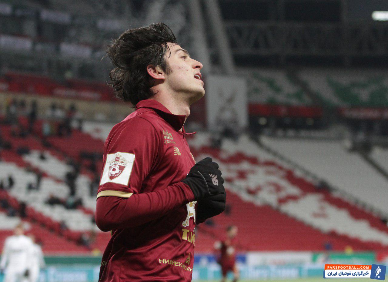 آزمون ؛ زنیت سنت‌پترزبورگ خواهان جذب سردار آزمون از روبین کازان می باشد