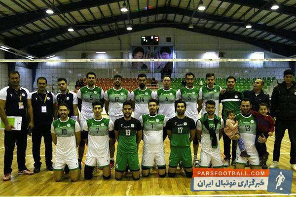 والیبال ؛ دوازدهمین برد پیاپی تیم راه یاب ملل مریوان استان کردستان