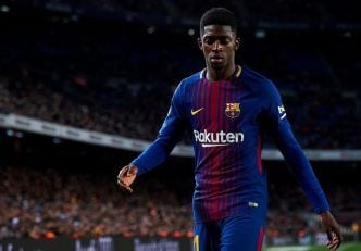 دمبله ؛ عملکرد دمبله در دیدار بارسلونا برابر سویا در رقابت های لالیگا اسپانیا