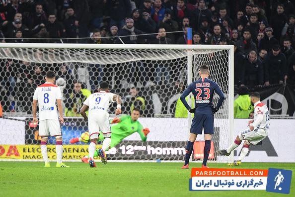 پاری سن ژرمن ؛ تصاویری از شکست پاری سن ژرمن برابر لیون در لوشامپیونه