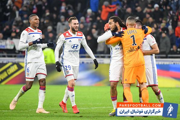 پاری سن ژرمن ؛ تصاویری از شکست پاری سن ژرمن برابر لیون در لوشامپیونه