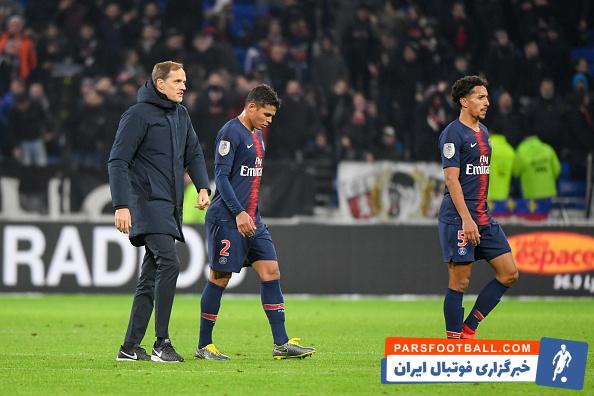 پاری سن ژرمن ؛ تصاویری از شکست پاری سن ژرمن برابر لیون در لوشامپیونه