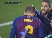 مصدومیت شدید پیکه در دیدار بارسلونا و والنسیا