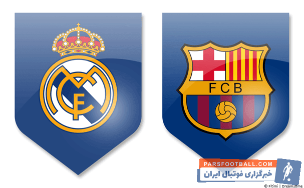 تیم بارسلونا و رئال مادرید