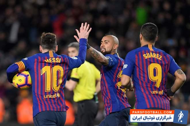 تیم بارسلونا و والنسیا