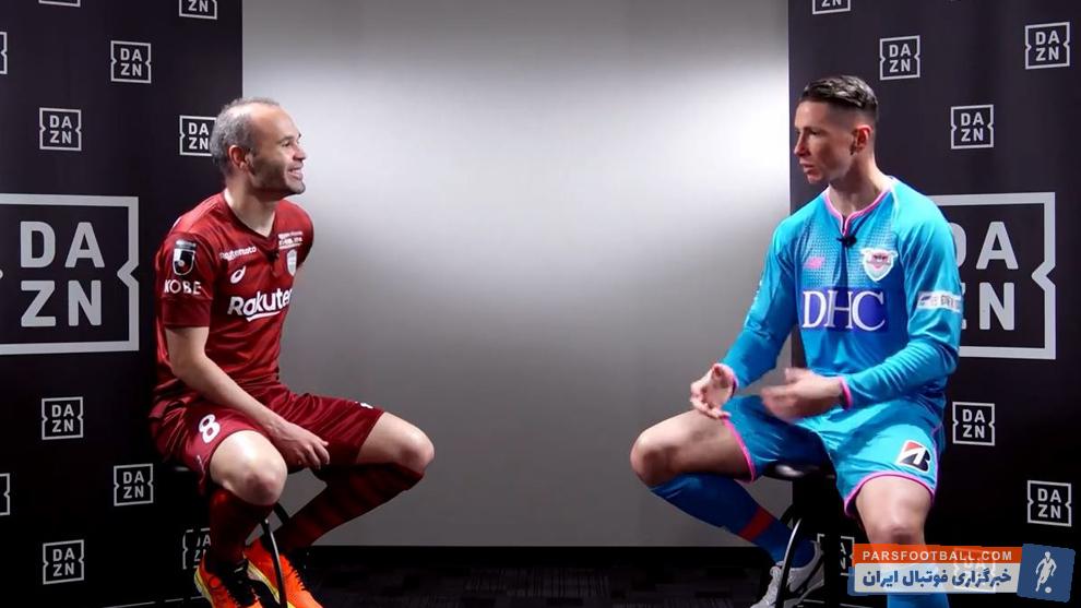 فرناندو تورس مصاحبه با آندرس اینیستا داشت فرناندو تورس گفت زمانی تلاش کرده اسطوره بزرگ بارسلونا را برای پیوستن به اتلتیکو مادرید ترغیب کند.