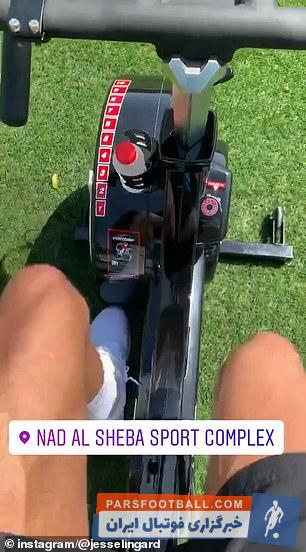 جسی لینگارد اخیراً از ناحیه همسترینگ مصدوم شده برای بهبودی هر چه سریعتر به دوبی رفته لینگارد با یک مربی اختصاصی در این شهر به تمرین و ریکاوری مشغول است.