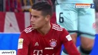 عملکرد خامس رودریگز در دیدار برابر ماینتس رقابت های بوندس لیگا آلمان 2018/2019