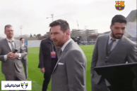 پشن صحنه عکس تیمی بازیکنان بارسلونا