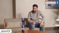 کلیپی جالب از هنرنمایی لیونل مسی با بطری نوشابه