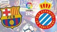 کلیپی از خلاصه بازی بارسلونا و اسپانیول در بازی های لالیگا ۱۰ فروردین ۹۷