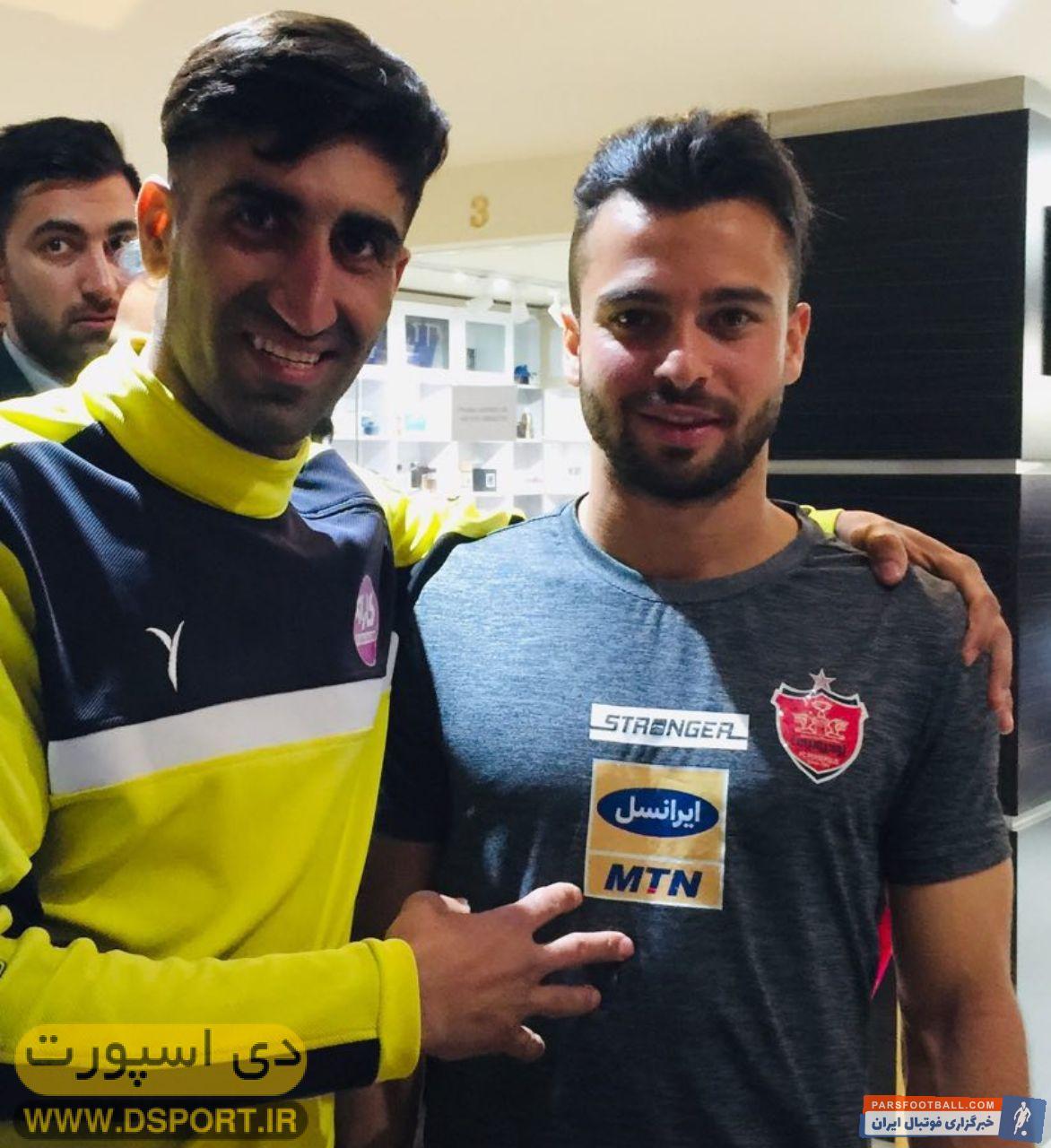 دروازه بان شیرازی فوتبال که شباهت زیادی با علیرضا بیرانوند دروازه بان پرسپولیس دارد در اردوی سرخپوشان تهرانی حضور یافت او به بدل بیرانوند مشهور شد.