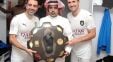 ژاوی اعلام کرده در پایان فصل کفش هایش را می آویزد ژاوی جام قهرمانی لیگ قطر را بالای سر برد و با گابی، جشن قهرمانی گرفت‌‌‌‌‌.
