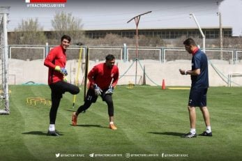 محمدرضا اخباری به دلیل بازگشت به ترکیب خوشحال‌ترین بازیکن تراکتورسازی پس‌از اخراج فروزان است این را می‌توان از تصاویر به ثبت رسیده از تمرین به وضوح دید.